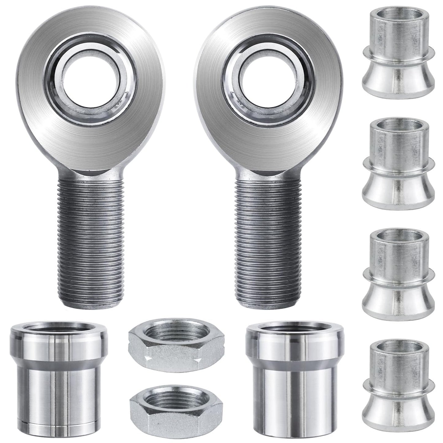GaiRen 3/4'' Heim Joints Rod End Kit, 750” Chromoly Joints Panhard kit Right and Left Hand Thread (4 Pack)