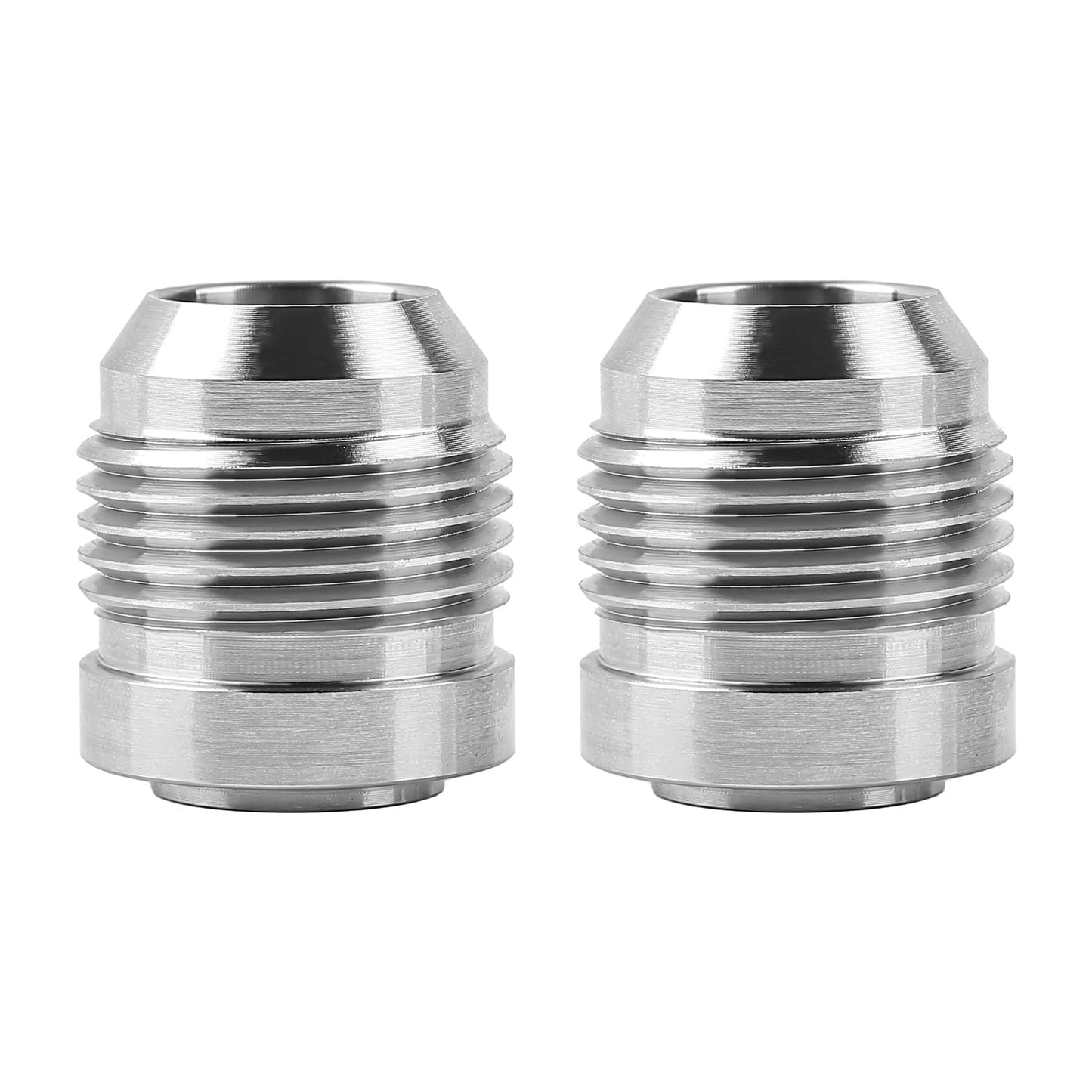 Male 10AN Weld on Bung Fitting Stainless Steel 2Pcs